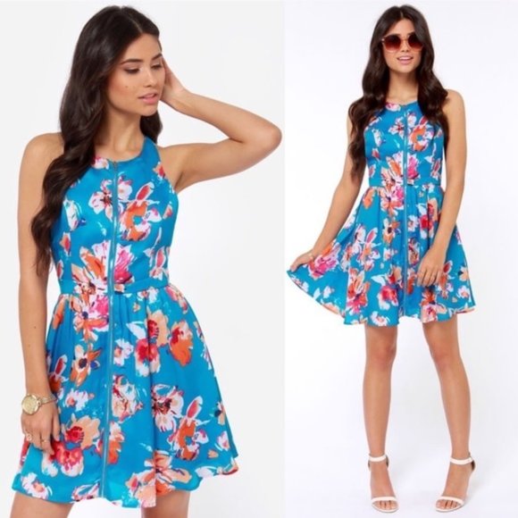 Jack by BB Dakota Dresses & Skirts - Jack by BB Dakota Caineville Floral Flowy Printed Mini Dress Size 8 NWT